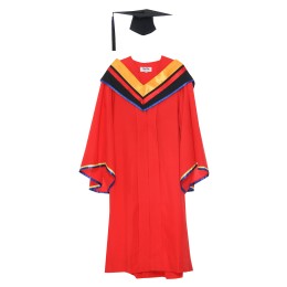 Order the coming version of the graduation gown of the school of administration and management of the doctor of Macao University of science and technology, black square graduation cap, golden V-neck shawl, doctor's graduation gown, online order DA163 Order the coming version of the graduation gown of the school of administration and management of the doctor of Macao University of science and technology, black square graduation cap, golden V-neck shawl, doctor's graduation gown, online order DA163